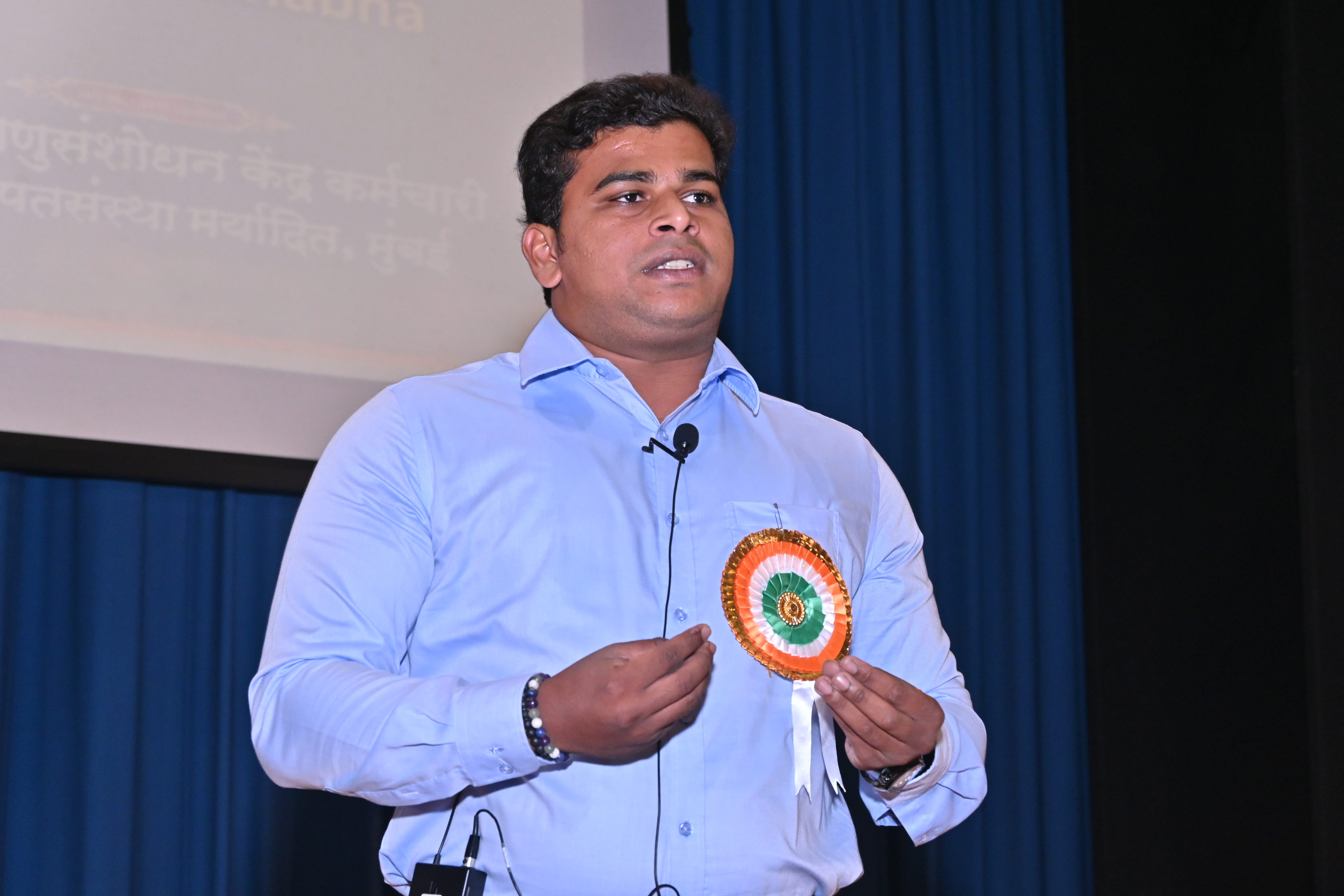 The event's speaker is world-class swimmer Prabhat Koli